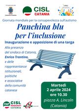 Panchina Blu per l'inclusione